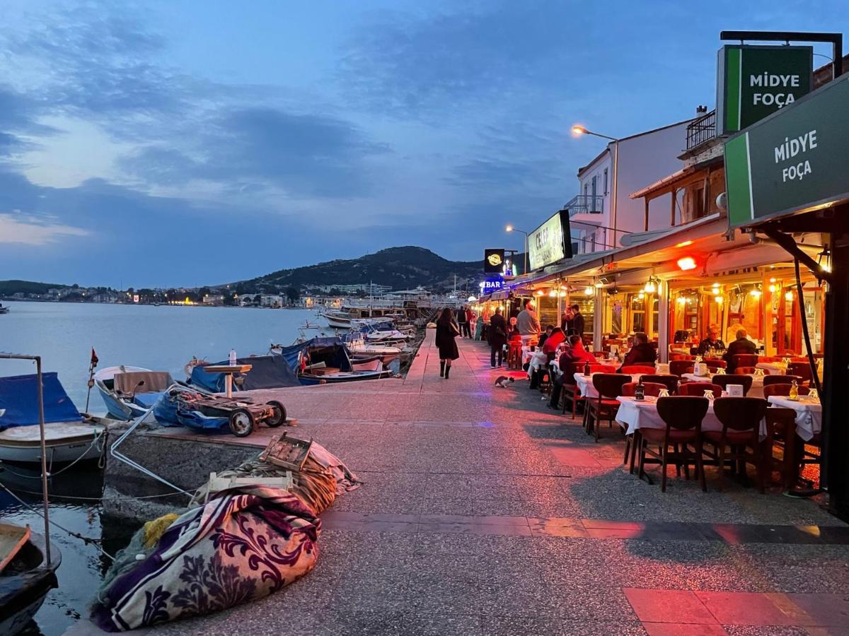 Hotel Palmiye Konuk Evi Foça Exterior foto